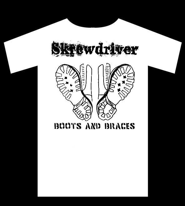Skrewdriver-Boots&Braces"Shirt"XL